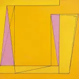 Henryk Stażewski, Kompozycja nr 24, 1976, akryl, sklejka