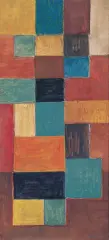 Adam Marczyński, KOMPOZYCJA, po 1963, gwasz, tektura