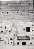 Bez tytułu by Jan Tarasin, 1977-1990, serigrafia, papier, sold Mar 2005