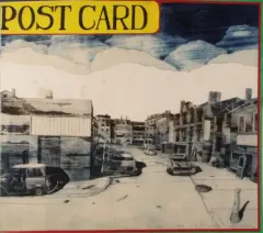 Jan Sawka, Post card, litografia barwna, papier