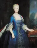 16.Portret Zofii, księżniczki pruskiej, przed 173 by Antoine Pesne Warsztat, olej, płótno, offered Mar 2005