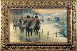 Pod Austerlitz by Jan Chełmiński, ok. 1890, olej, płótno, sold Mar 2005