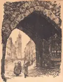 Jan Kanty Gumowski, Ulica Floriańska w Krakowie