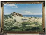 Waldemar Schlichting, Wydmy nadbaltyckie, ok. 1935, olej, płótno