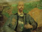 Jacek Malczewski, Autoportret z kwiatem jabłoni