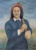 Jan Ziemski, Kobieta z grabiami