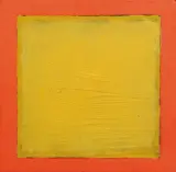 Abstrakcja by Jerzy Nowosielski, 1998, akryl, deska, sold Oct 2004