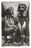 Mythe en commun by Jan Lebensztejn, 1966, litografia, papier, sold Oct 2004