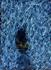 Aleksander Roszkowski, Pejzaż, II 1986, olej, płótno