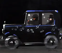Waldemar Świerzy, Gangsterzy, gwasz, karton