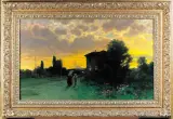 Hermann Rüdisühli, Oczekiwanie, przed 1900, olej, płótno