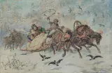 Juliusz Kossak, Oleńka i Kmicic na Kuligu