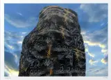 Bez tytułu by Zdzisław Beksiński, druk cyfrowy, sold Sep 2004
