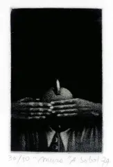 Anna Sobol-Wejman, Muza, 1977, mezzotinta