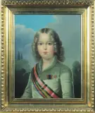 Orlątko - Portret Napoleona II by Mal.czynny w Wiedniu po 1818, olej, płótno, sold Sep 2004