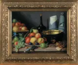 Martwa natura z owocami by Johann Heinrich Suhrlandt, 1819, olej, płótno, sold Sep 2004