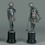 Franz Iffland, Para figurek – gra w krokieta