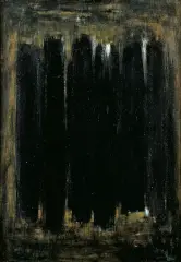 Roman Artymowski, Znaki III, 1960, olej, płótno
