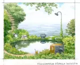 Kieszonkowa dżungla – Jaccuzzi by Jacek Yerka, 2003, kredki, ołówek, papier, sold Sep 2004