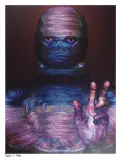 Bez tytułu by Zdzisław Beksiński, 1999, grafika komputerowa, sold Jun 2004