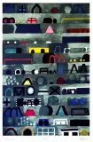 Magazyn by Jan Tarasin, 1996, serigrafia barwna, papier, sold May 2004