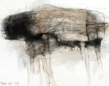 Bez tytułu by Zdzisław Beksiński, 1997, akwarela, długopis, papier, sold May 2004