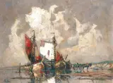 Rudolf Priebe, Kutry u brzegu