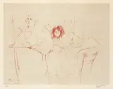 Henri Toulouse-Lautrec, Kobieta z tacą (Femme au plateau)