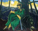 Janusz Petrykowski, Ariel, 1999, olej, płótno