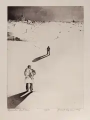 Stanisław Wejman, Wycieczka do Pilzna, 1976, akwaforta, akwatinta, papier