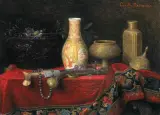 Camilla Friedländer, Martwa natura, przed 1901, olej, deska