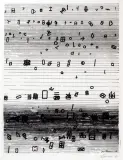 Znaki by Jan Tarasin, 1977, serigrafia, papier, sold Feb 2004