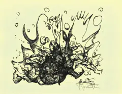Erna Rosenstein, Bez tytułu, 1963, litografia, papier