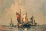 Rudolf Priebe, Kutry u brzegu