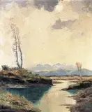 Georg Arnold, Pejzaż jesienny