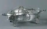Żardiniera by Autor nierozpoznany, 1903-1907, srebro, szkło, offered Dec 2003
