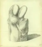 Stasys Eidrigevičius, Miłość, 1974, ołówek, papier