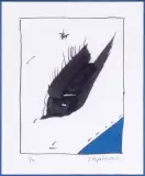 Stanisław Fijałkowski, Bez tytułu, serigrafia barwna, papier