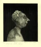 Zbigniew Biel, Aktor, 1983, akwatinta, papier
