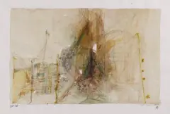 Bez tytułu by Jerzy Stajuda, 1980, akwarela, papier, sold Dec 2003