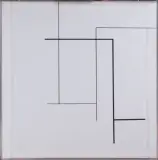 Henryk Stażewski, Kompozycja geometryczna, 1976, serigrafia, papier