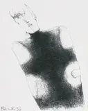 Bez tytułu by Zdzisław Beksiński, heliotypia, papier, 29, sold Dec 2003
