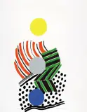Sonia Delaunay, Rythmes-Couleurs n° 816, 1936, serigrafia, papier