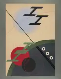 César Domela, Composition, 1936, litografia, papier