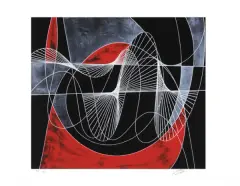 Spirale by Hans Erni, 1936, serigrafia, papier, offered Nov 2003