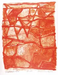 Théo Kerg, Graphisme, 1934, serigrafia, papier