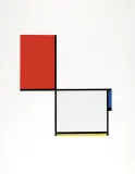 Piet Mondrian, Composition D