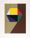 Mauro Reggiani, Ritmo geometrico, 1932, serigrafia, papier