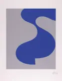 Sophie Taeuber-Arp, Forme bleue, 1935, serigrafia, papier