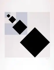 Theo van Doesburg, Composition, ok. 1930, serigrafia, papier